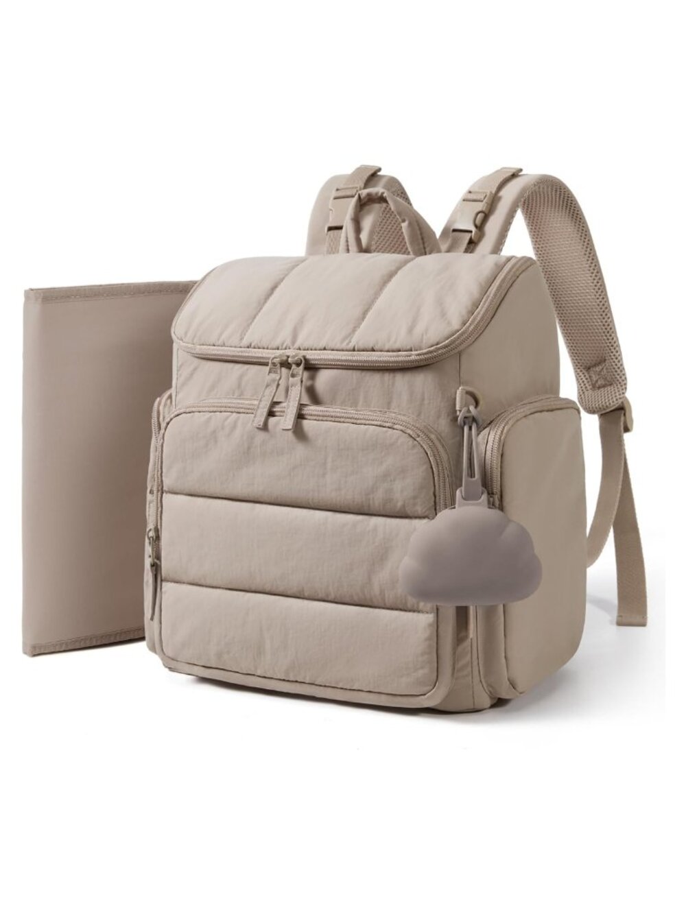 Diaper Bag Backpack Water Resistant Polyester Travel Stroller Straps